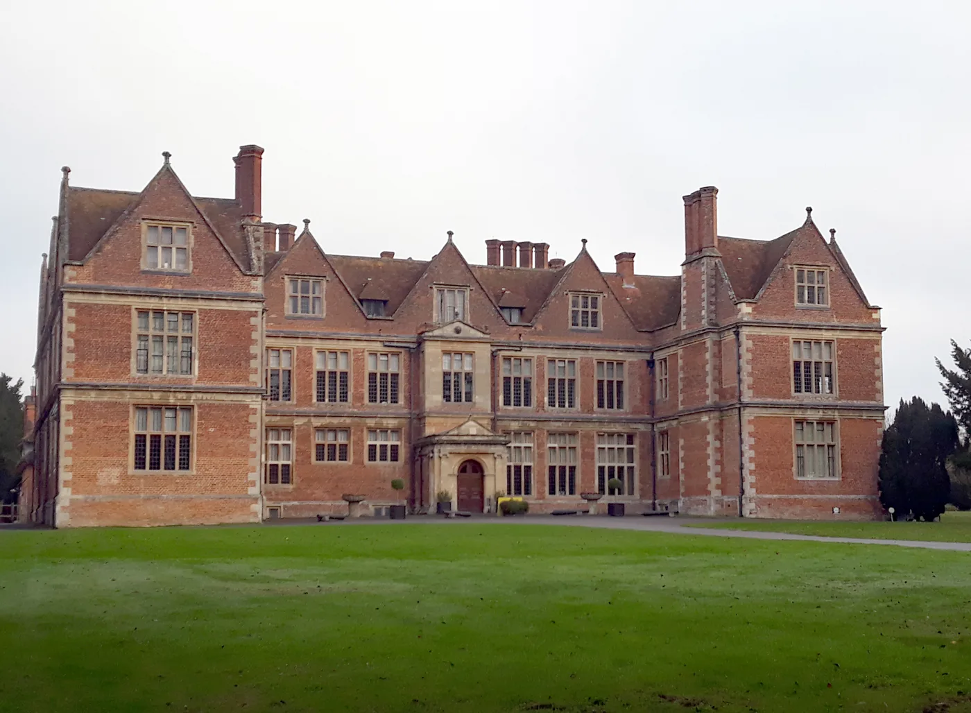 Shaw House, the Grade I listed Elizabethan mansion on the north edge of Newbury. It opens free on 13 and 20 September, 20 years after it reopened to the public